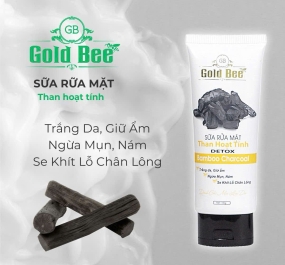 SỮA RỬA MẶT GOLD BEE THAN HOẠT TÍNH